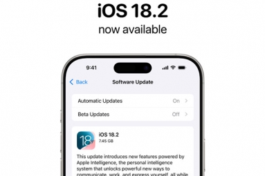 Apple rolls out the iOS 18.2 update