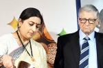 Bill Gates, Bill Gates and Smriti Irani meeting, bill gates to offer key advice to smriti irani, Sharma Bill Gates, Bill Gates and Smriti Irani meeting, bill gates to offer key advice to smriti irani, Sharma