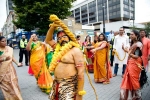 bonalu festivities in London, NRIs Participate in Bonalu Festivities, over 800 nris participate in bonalu festivities in london organized by telangana community, Handloom weavers