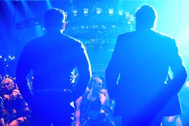 Chiranjeevi And Salman Khan Shake Leg For A Peppy Number Chiranjeevi And Salman Khan Shake Leg For A Peppy Number