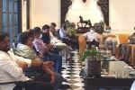 Tollywood, Chiranjeevi breaking news, chiranjeevi chairs a crucial meeting at his home, Tollywood updates