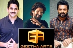 Geetha Arts, Geetha Arts upcoming movies, geetha arts to announce three pan indian films, Chandoo mondeti