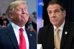 coronavirus, covid-19, president trump plays misleading clippings from cuomo in press briefings, Andrew cuomo