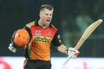 Hyderbad vs Kolkata, Sunrisres Hyderbad beat Kolkata Knigtriders, warner s century sets big win for srh, Sp s big win