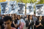 harassment, protests by google employees, google employees across the world to stage sit in protest against workplace harassment, Labour day