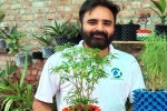 nri Entrepreneurs, nri Entrepreneurs, young nri entrepreneur returns to his native place with an intent to save water in gardening, General motors