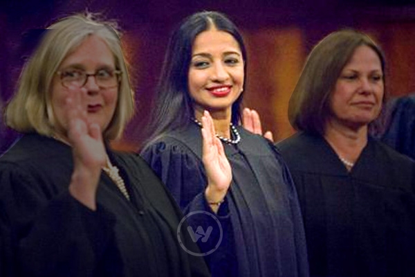 Raja Rajeswari, the first India-born judge in New York City