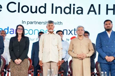 Chandrababu Naidu Lays Foundation for $15 Billion Google AI Data Centre