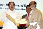 Rajinikanth upcoming projects, Rajinikanth honour, rajinikanth conferred with dadasaheb phalke award, M venkaiah naidu
